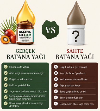 Batana Doğal Saç Bakım Yağı