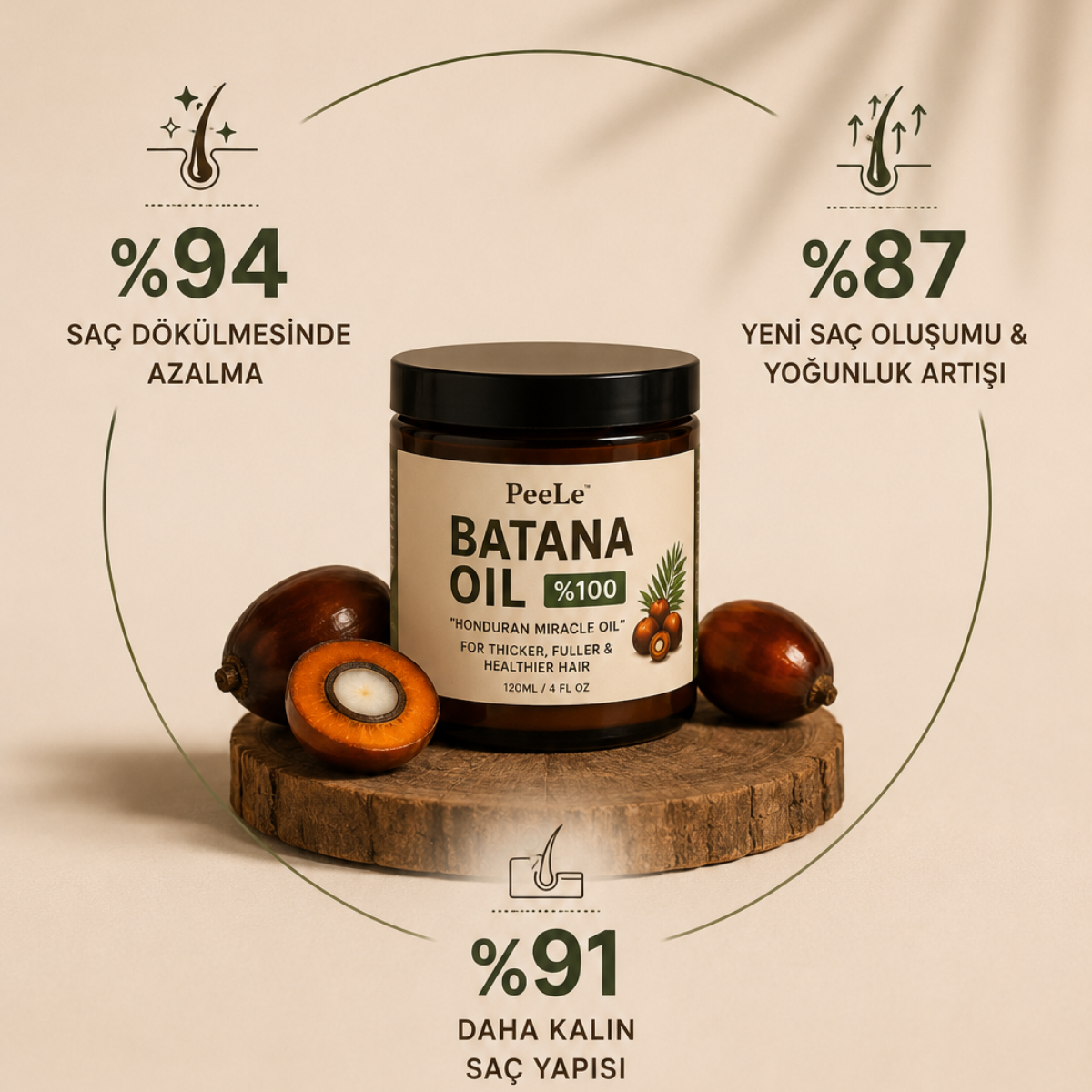 Batana Doğal Saç Bakım Yağı
