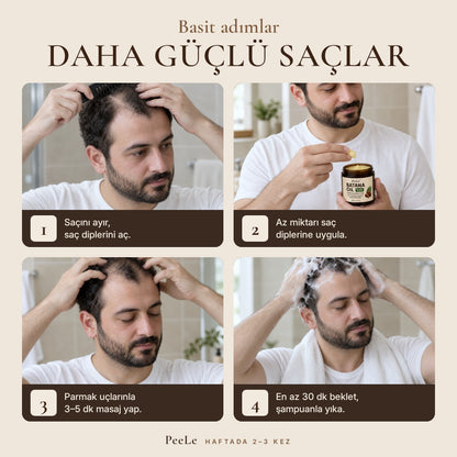 Batana Erkek – Saç Bakım Yağı 120 ml