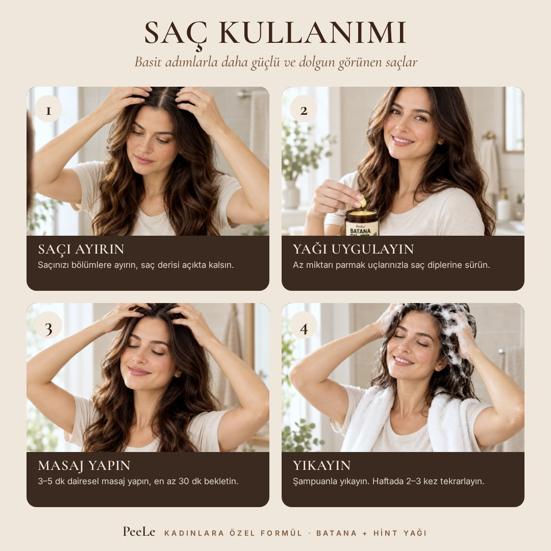 Batana Kadın – Saç Bakım Yağı 120 ml