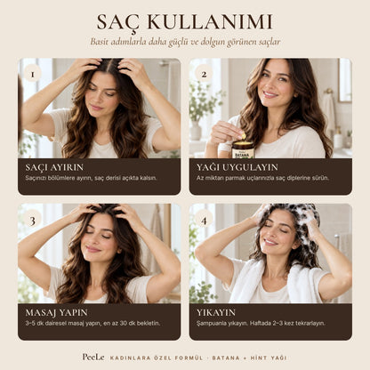 Batana Kadın – Saç Bakım Yağı 120 ml